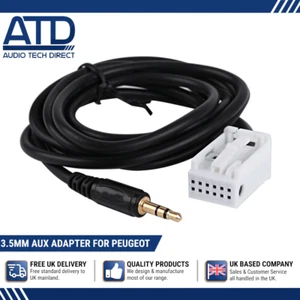 AUX-Kabel Für Peugeot 5008 508 Expert Partner RCZ RD4 VDO Blaupunkt Radio Stereo - Bild 1 von 10