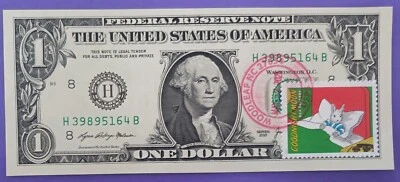 2025 GOODNIGHT MOON Stamp UNCIRCULATED $1 Dollar Bill First Day Cover # FDC -090 - Image 1 of 3