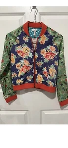 MATILDA JANE giacca raglan floreale floreale floreale bambina 435 full zip davanti tg 12 - Foto 1 di 3