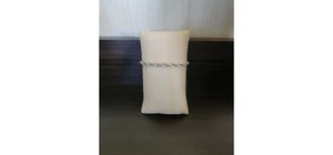 Vintage Sterlingsilber 8 Gramm Gliederkette Armband 7" - Bild 1 von 4