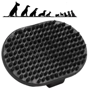 Palm Hand Grooming Massage Detangling Curry Brush for Dogs Puppies Cats Kittens - Picture 1 of 4