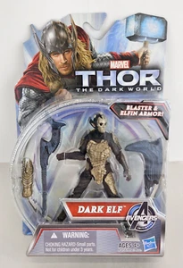 DARK ELF w/ Thor: The Dark World MARVEL Hasbro Figure SEALED PKGDSTRS - Picture 1 of 11