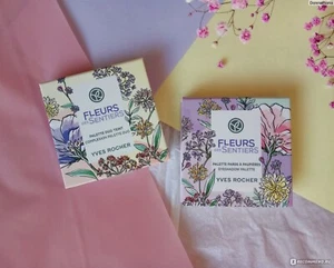 Yves Rocher Eyeshadow and Complexion Palette Duo Fleurs Des Sentiers - Picture 1 of 8