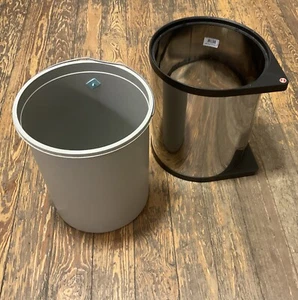 Einbau-Mülleimer HAILO Compact Box M - Edelstahl (ca.15L Fassungsvermögen) - Bild 1 von 3