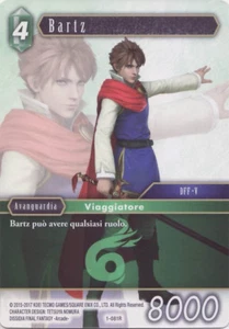 FINAL FANTASY TCG Bartz 1-081R Non-FOIL ITA NEW RARE MINT PROMO - Picture 1 of 1