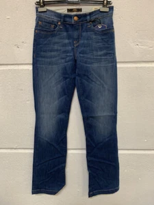 Mavi Ladies Jeans Mona Mid Rise, Straight Leg Blue W27 L33 - Picture 1 of 3