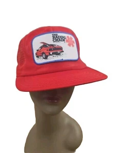 Vintage 1980s  Champion Performance Trucker Hat Cap Mesh Foam Snap Back - Picture 1 of 7