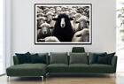 Black Sheep Among The White Print Premium Poster High Quality Choose Sizes