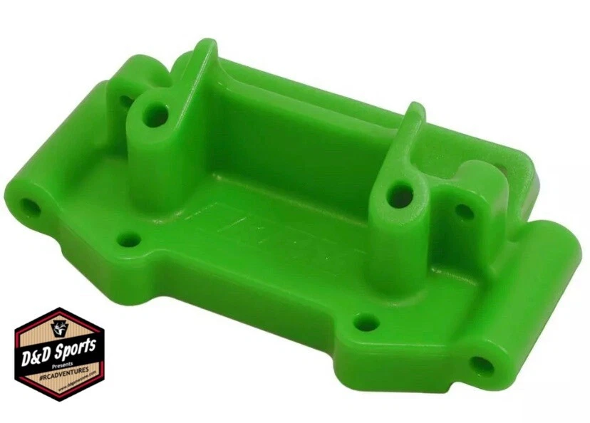 RPM 73754 Green Front Bulkhead for Traxxas 2WD Slash Stampede Rustler - Image 1 of 1