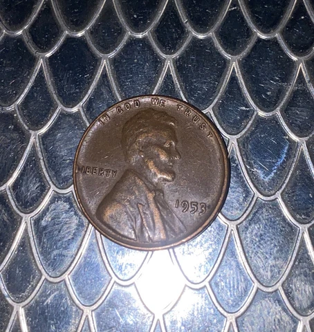 1953 error Lincoln Wheat penny Cover