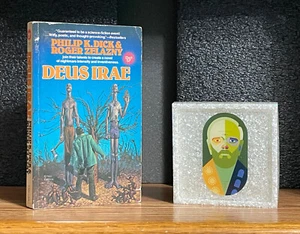 PHILIP K DICK Deus Irae 1980 Dell SF Roger Zelazny vntg pb sci-fi Dystopian God - Bild 1 von 14