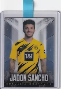 2020/21 Topps BVB Chrome Transcendent Jadon Sancho 44/44 - Picture 1 of 2