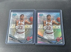 2022-23 Bowman’s Best University Trayce Jackson-Davis Refractor & Base Rookie - Picture 1 of 2