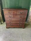 Small Stag Minstrel Type Six Drawer Chest Of Drawers