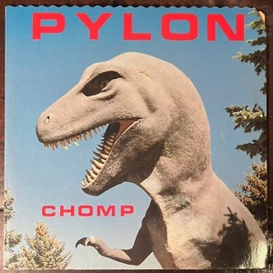 post-punk new wave LP PYLON Chomp VG+ 1st OG DB Recs 1983 Athens R.E.M. - Picture 1 of 3