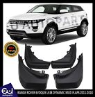 FOR RANGE ROVER EVOQUE DYNAMIC L538 NEW FULL FRONT & REAR MUDFLAP SET MUD FLAPS