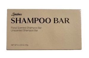 Spatmos Box of 2 Shampoo Bars 1 Unscented + 1 Floral Scent 3.5 oz/ea NIB Ex 2026 - Picture 1 of 13