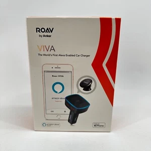 Roav By Anker Viva Alexa-Enabled Voice Control 2-Port USB Car Charger New - Picture 1 of 5