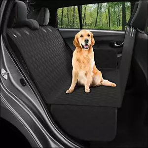 Premium Pet Cat Dog Car Back Seat Cover NonSlip Hammock Protector Mat Waterproof - Picture 1 of 15