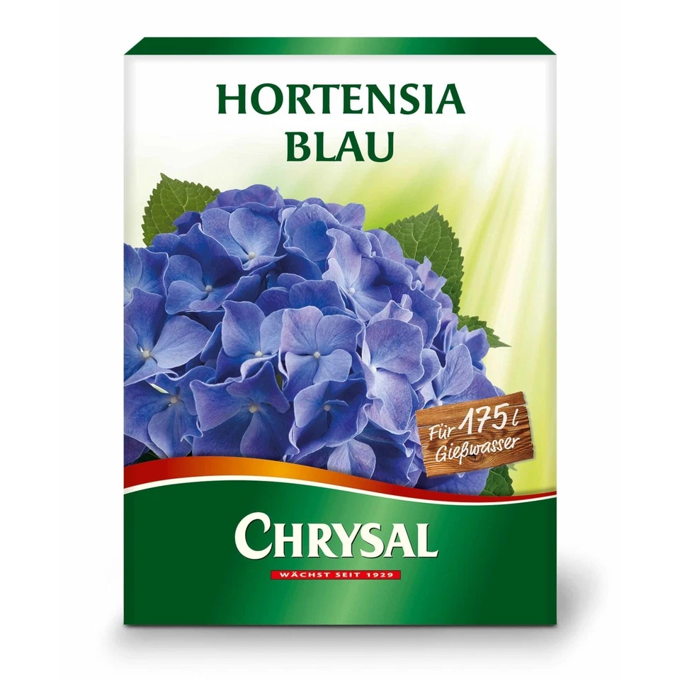 Chrysal Hortensia Blau 350 g mineralisches Salz für eine intensive Blaufärbung