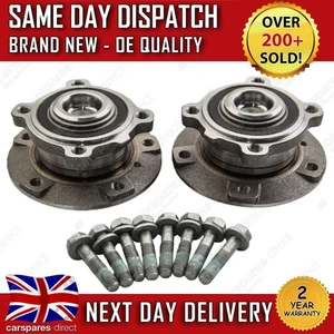 BMW 5 SERIES E60 E61 2003-2010 FRONT HUB & WHEEL BEARINGS PAIR X2 KIT - Picture 1 of 5