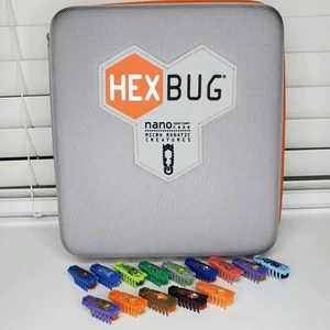 HEXBUG Nano esemplare CUSTODIA con 14 Micro Creature Robotiche Vedi Descrizione - Foto 1 di 24