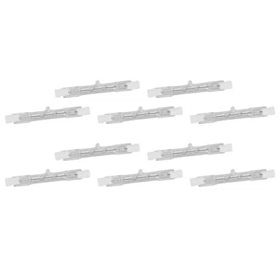 10Pcs 100Watt J Type R7S T3/78mm Double Ended Halogen Light Bulbs - Image 1 of 4