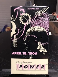 Harry Lorayne's Memory Power (VHS 1990) Self Help Improvement RARE CULT HTF NM - Imagen 1 de 5