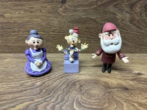 Rudolph el reno nariz roja ~ Lote de 3" ~Isla juguetes inadaptados PVC B - Imagen 1 de 4