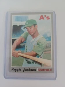 1970 Topps - #140 Reggie Jackson - Picture 1 of 4