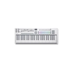 Novation Launchkey 49 MK4 Semi-Weighted, USB, MIDI Keyboard Controller - White - Picture 1 of 10