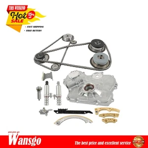 Timing Chain Kit + Oil Pump For Chevrolet Equinox Buick Verano GMC 2.2 2.4L - Picture 1 of 10