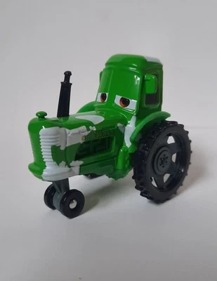CARS Disney pixar TRATTORE VERDE BIANCO TRACTOR sfuso nuovo mattel loose maclama - Immagine 1 di 4