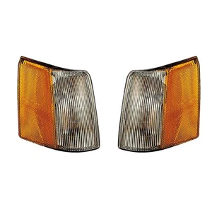Parking Signal Side Marker Lights Pair Set for 93-98 Jeep Grand Cherokee - Foto 1 di 1