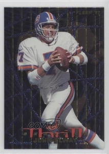 Fleer Thrill Seekers 1997 John Elway #4 Salón de la fama - Imagen 1 de 4
