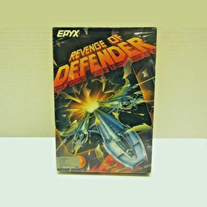 RARE Revenge of Defender by Epyx for Commodore 64/128 - NEW  / SEALED - Picture 1 of 2