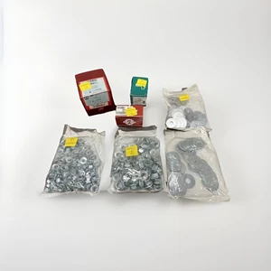 7-Bag/Box Piece: Standard Thread- Zinc Plated Bolt, Nut, Washer Hardware Lot! - Picture 1 of 15
