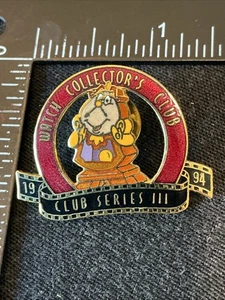 Disney Pin 1289 Watch Collectors Club Logo 1994 series III Cogsworth Clock (C9) - Picture 1 of 7