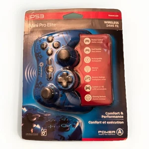 PowerA PS3 Mini Pro Elite Gaming Controller for PlayStation 3 - New/Sealed - Picture 1 of 3