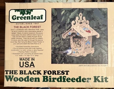 Bird feeder kits Greenleaf "The Black Forest" DIY birdhouse kit - Image 1 of 4