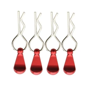 Universal Teardrop Body Clips for RC Models 1/5-1/8 Scale - 4pcs Set One Car Set - Picture 1 of 19