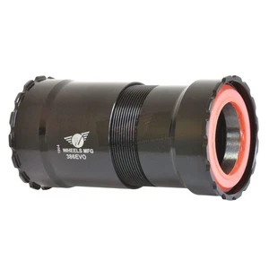 Wheels Mfg 386Evo Dub Thread-Together Bottom Bracket - ABEC-3 Bearing Black, ... - Picture 1 of 2