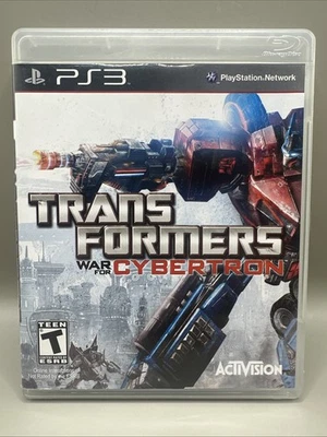 Transformers: War for Cybertron (Sony PlayStation 3, PS3 2010) Complete w/Manual - Image 1 of 4