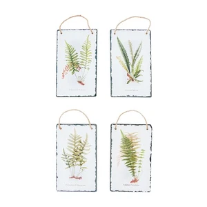 Fern Slate Wall Art A/4 7 x 0.25 x 11.75 Inches. - Picture 1 of 1