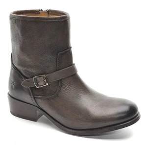 Womens Frye Lynn Strap Short Chelsea Boots 6 M Leather Booties Shoes New in Box - Picture 1 of 6
