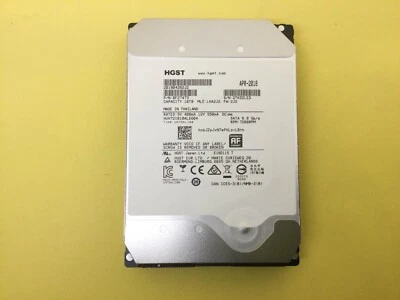 HGST 10TB 6Gb/s 7200RPM 3.5in SATA Hard Drive HUH721010ALE604 - Image 1 of 2