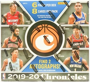 2019/20 Panini Chronicles Basketball Hobby Box Factory Sealed NBA - Express - Picture 1 of 7