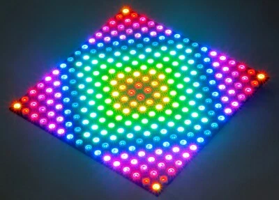 DIGI-DOT Panel 16x16 Matrix WS2812B 256 ultrahelle RGB LED m. WS2811 Chip - Bild 1 von 4