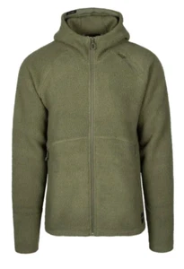 BEYOND CLOTHING mens Dawa Sherpa Fleece Jacket sz M hooded K3 Kryos olive green - Picture 1 of 17