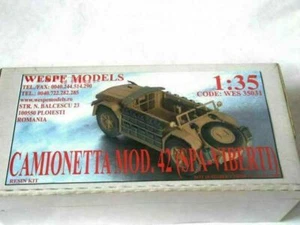 CAMIONETTA MOD.42(VIBERTI) Wespe Models 1:35 SCALE - resin kit 35031 - Picture 1 of 1